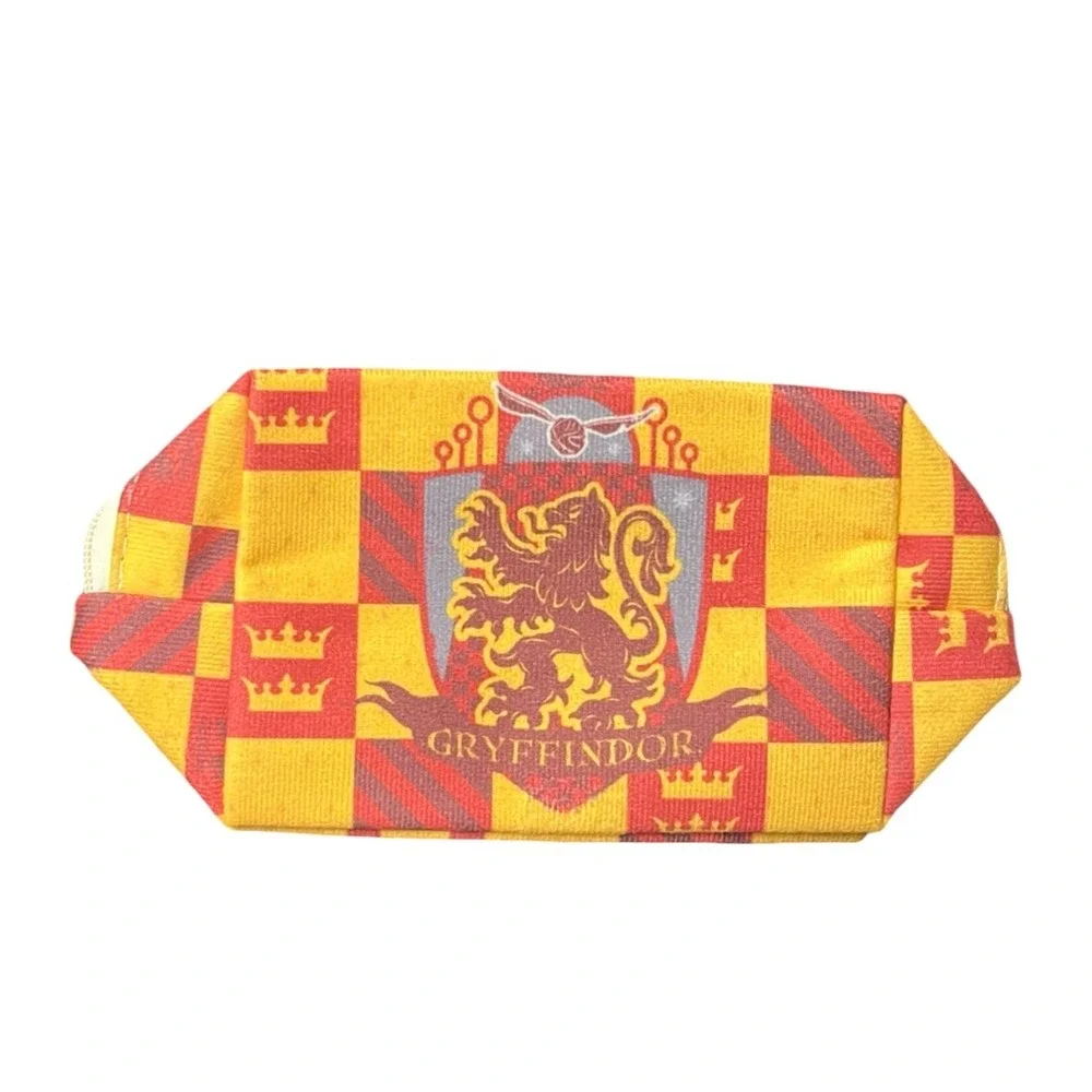 Harry Potter Gryffindor‎ Zipper Pouch Red Yellow Crest